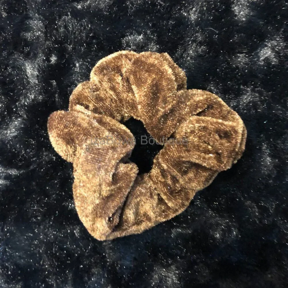 Bundle (6) Satin & Velvet Scrunchie   ISC8130  -  WOMEN'S  Handmade NWT Boutique